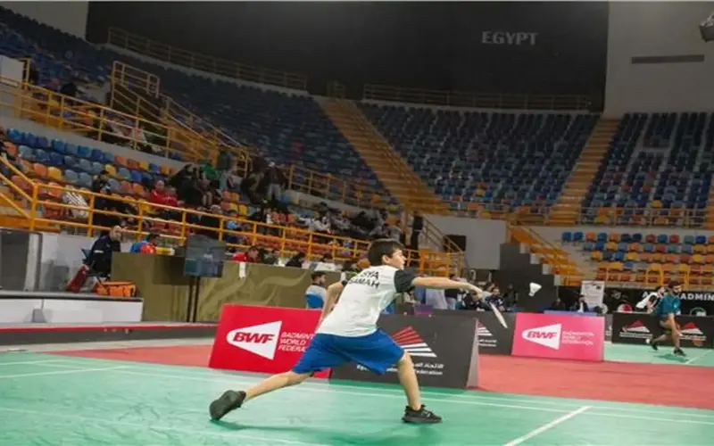 انطلاق منافسات البطولة العربية للريشة الطائرة بالعاصمة الجديدة